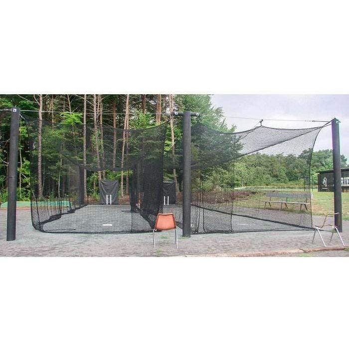 BCI 55' Mastodon Double Batting Cage System - PDB-12X12X55-K42-MAS-SW