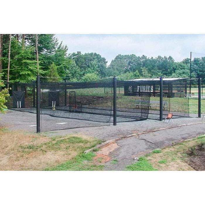 BCI 70' Mastodon Double Batting Cage System - PDB-12X12X55-K42-MAS-SW