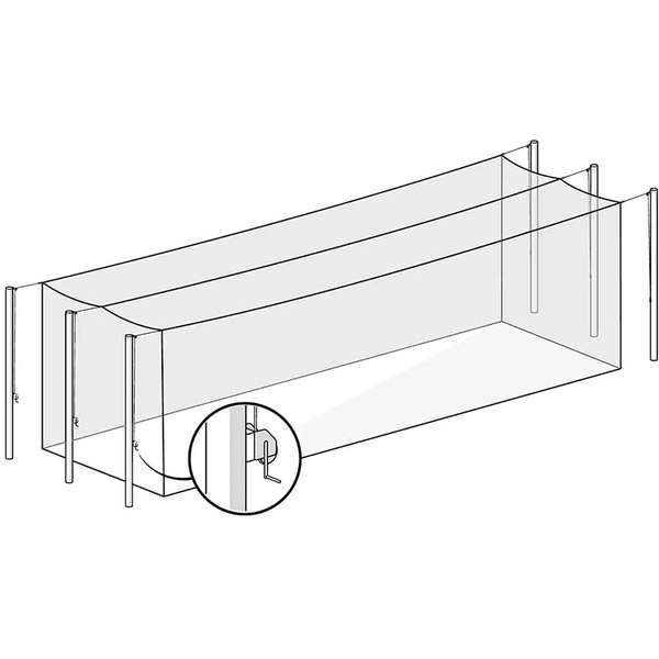 Beacon Athletics Tuffframe Elite Outdoor Batting Cage