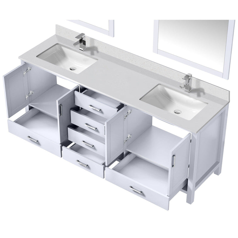 Jacques 80" x 22" Double Bath Vanity - Backyard Provider