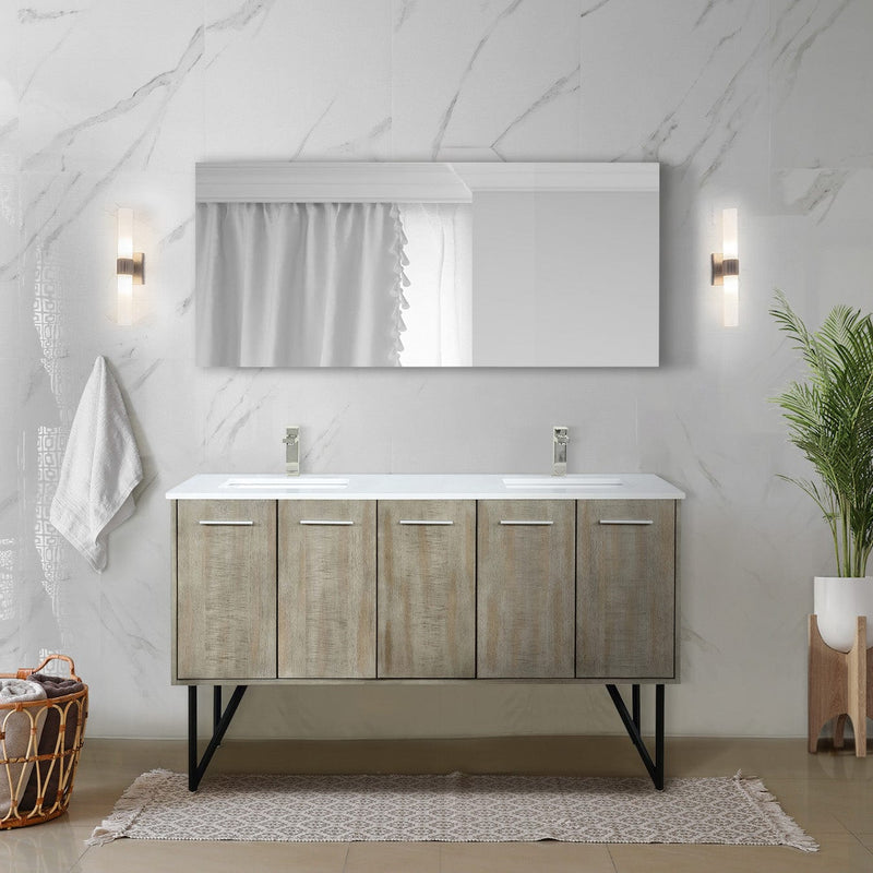 Lancy  60" Double Bathroom Vanity - Backyard Provider