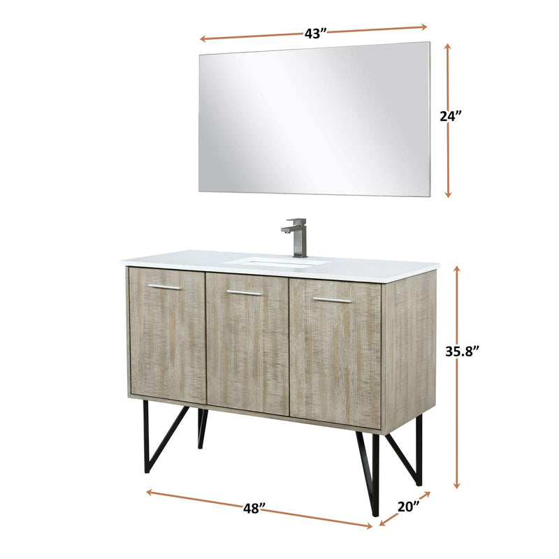 Lancy  48" Bathroom Vanity - Backyard Provider