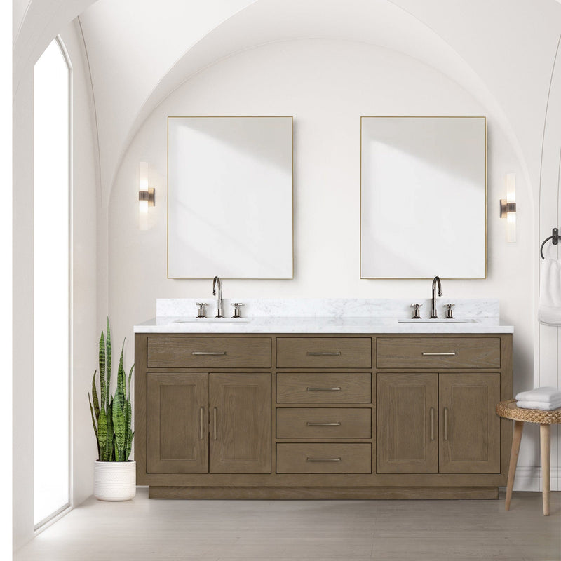 Abbey 72" x 22" Double Bath Vanity - Backyard Provider