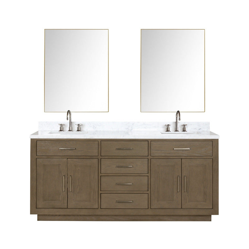 Abbey 72" x 22" Double Bath Vanity - Backyard Provider