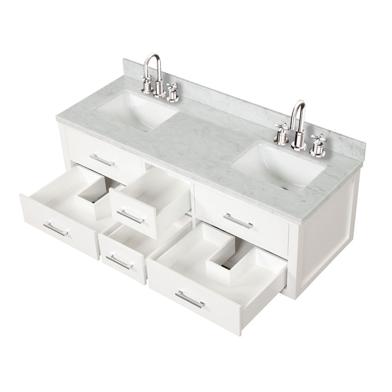 Castor 60" x 22"Double Bath Vanity - Backyard Provider