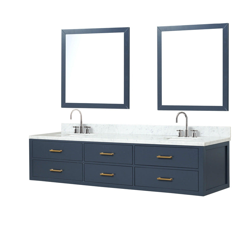 Castor 84" x 22" Double Bath Vanity - Backyard Provider