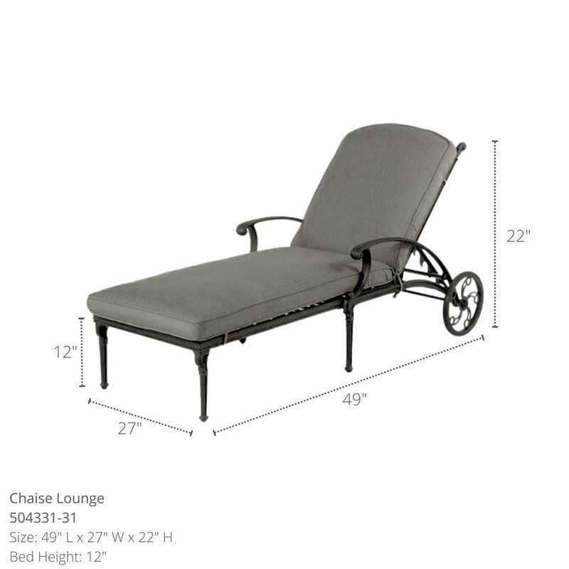 Hanamint Biscayne Chaise Lounge - 504331-31