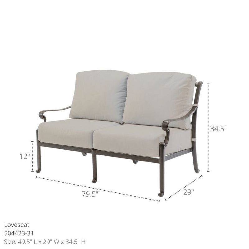 Hanamint Biscayne Loveseat - 504423-31