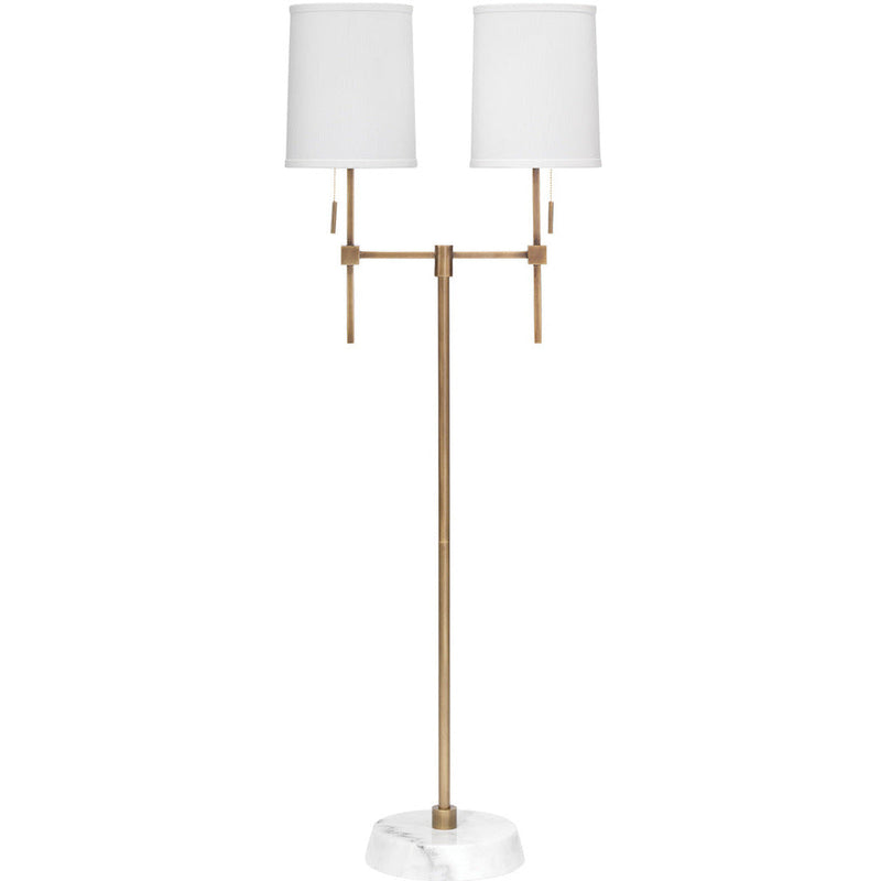 Jamie Young Minerva Twin Shade Floor Lamp -D. 9MINE-FLAB