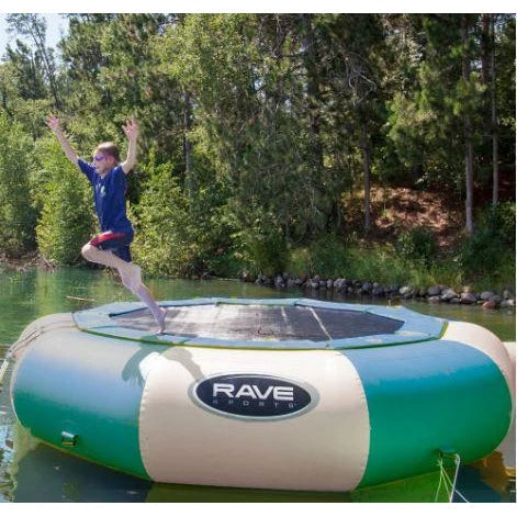 Rave Sports - Aqua Jump 150 Northwoods Water Trampoline - 00151