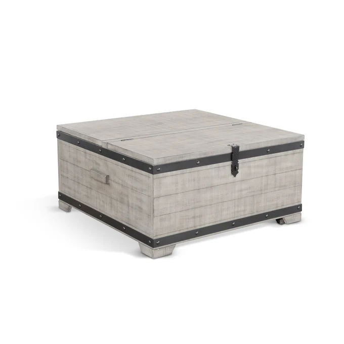 Alpine - Coffee Table With Lift Top And Casters - Gray - 3169AG-C