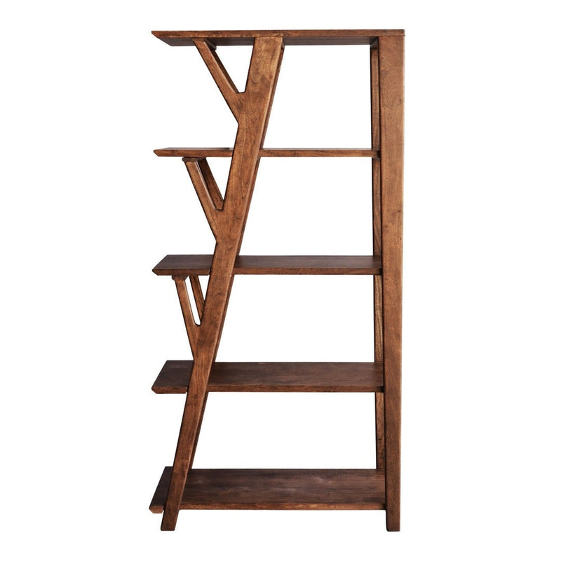 Coast2Coast Home Knoll Etagere Brown Vinegar Finish - 53448