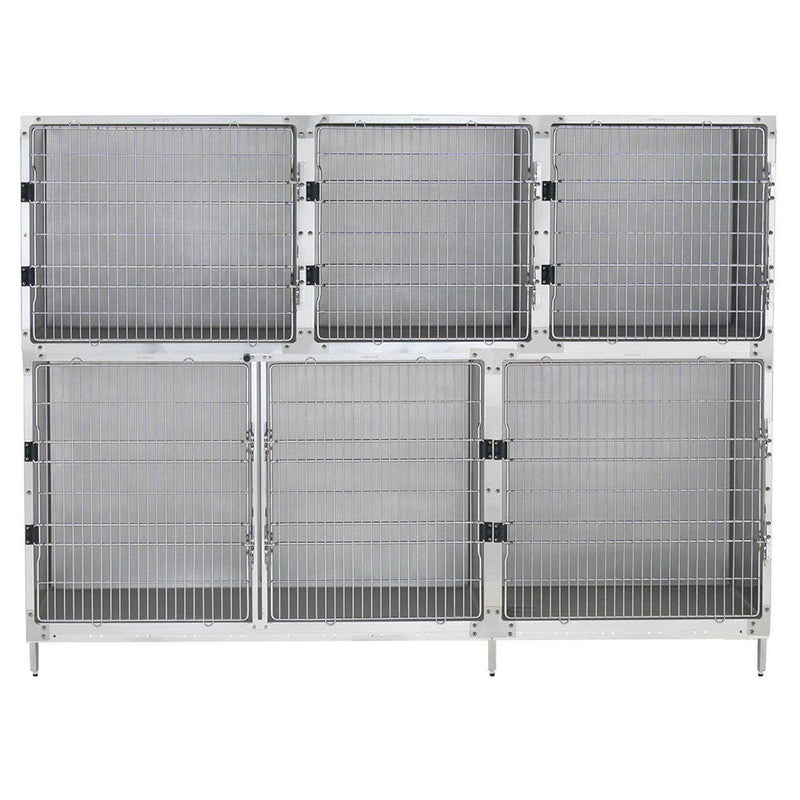 Shor-Line Stainless Steel 8' Cage Assembly - Model D - SL-902.0109.25