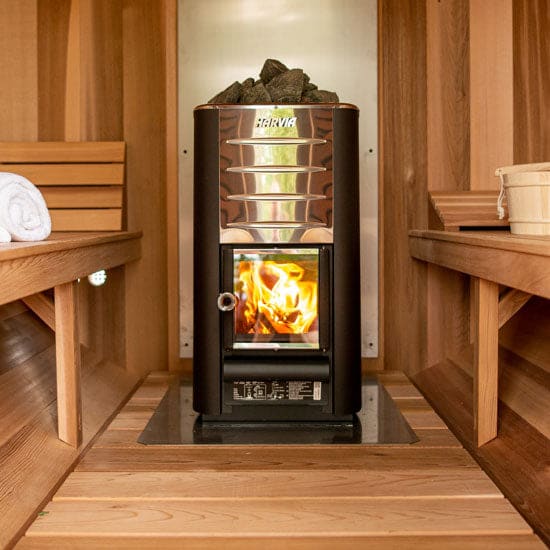 Canadian Timber Georgian CTC88W Traditional Outdoor Cabin Sauna by Dundalk Leisurecraft