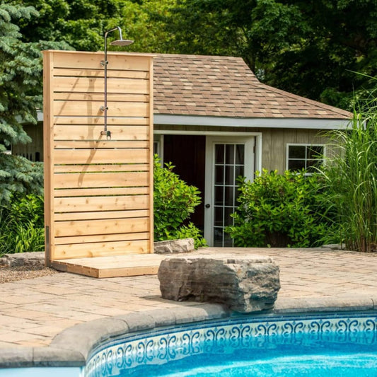 Canadian Timber Savannah Standing Shower by Dundalk Leisurecraft