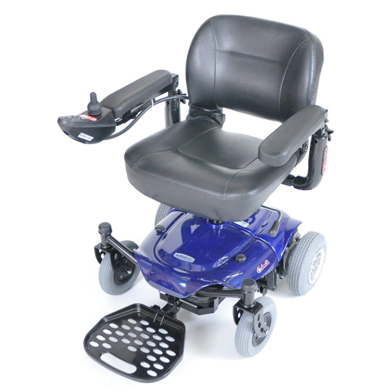 Drive Medical  Cobalt Travel Power Wheelchair - cobaltbl16fs - Backyard Provider