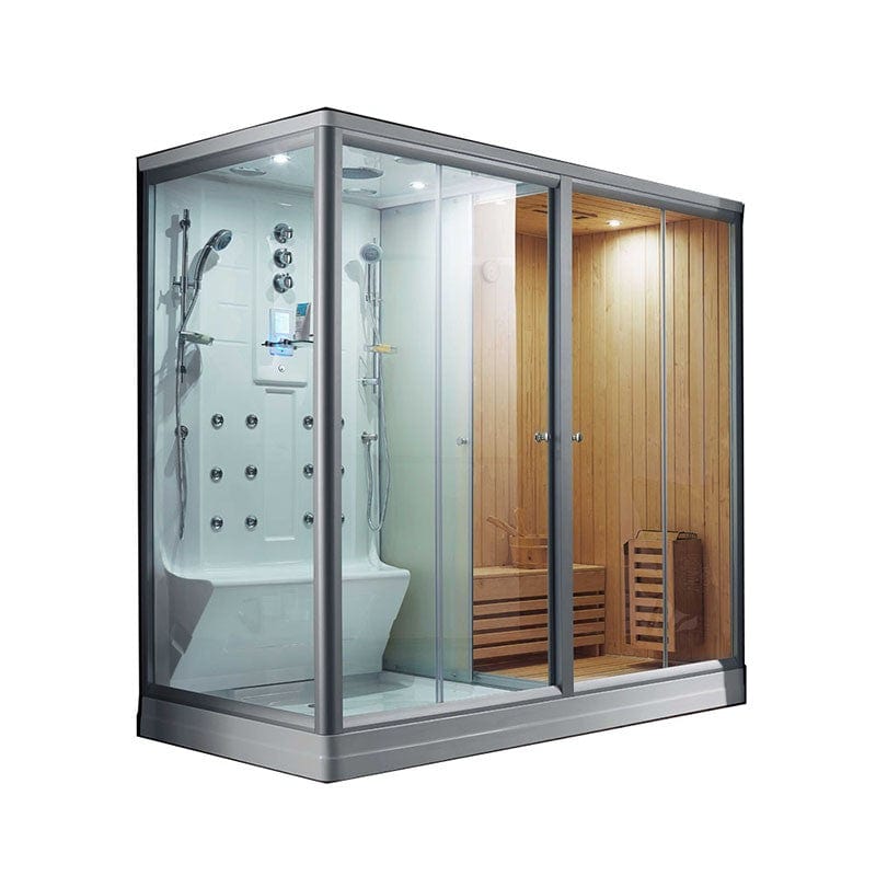 Sauna Hammam COMBI SAUNA SHOWER HAMMAM BOREAL® SH220D - RIGHT PREORDER JUNE 2023