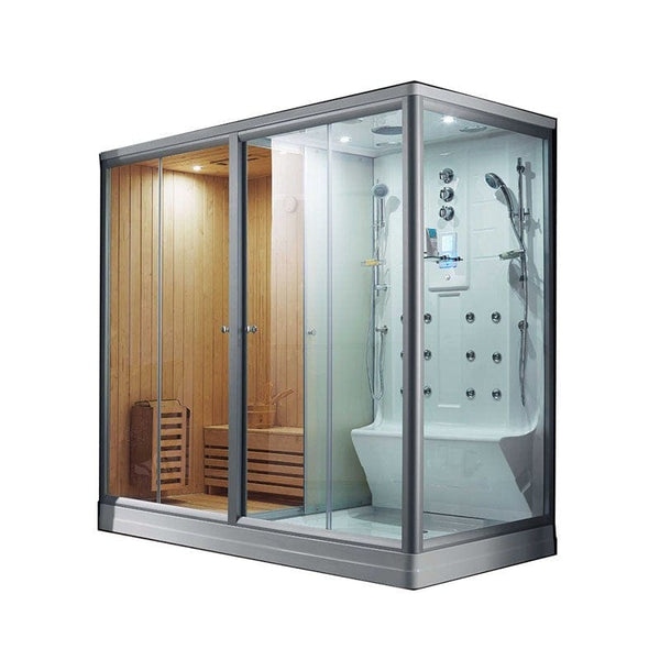 Sauna Hammam COMBI SAUNA SHOWER HAMMAM BOREAL® SH220G - LEFT - MK51560058