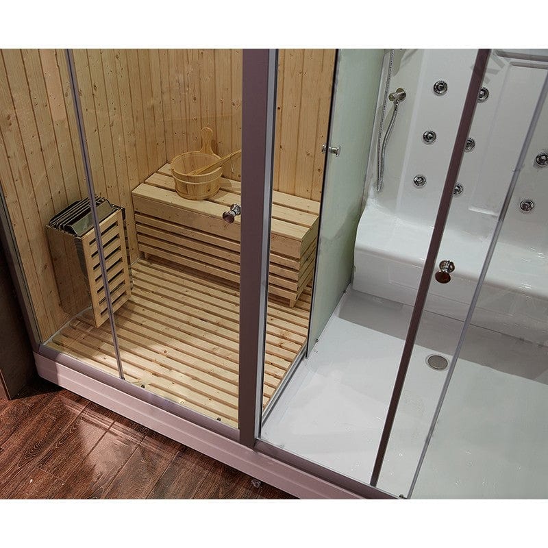 Sauna Hammam COMBI SAUNA SHOWER HAMMAM BOREAL® SH220G - LEFT - MK51560058