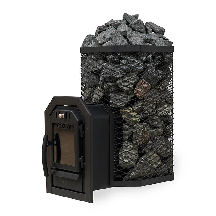 Cozy Heat Thru-Wall Wood-Burning Sauna Stove - 4745010348044