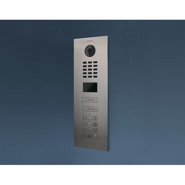 DoorBird D2102KV IP Video Door Station, 2 Call Button in Traffic White, RAL 9016 - 423891579