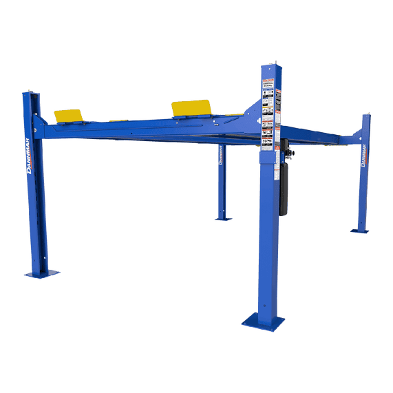 Dannmar 9,000-lbs. Capacity Four-Post Lift / High Rise, Extended Length