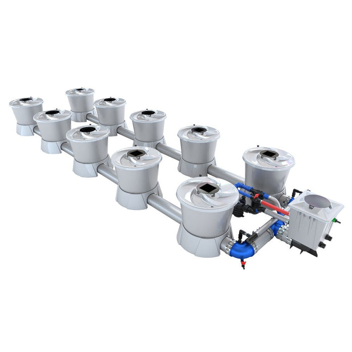 Alien Hydroponics 10 Pot (2 Row) V-System RDWC - BD100-0005