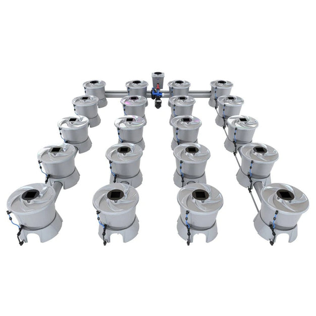 Alien Hydroponics 20 Pot (4 Row) V-System RDWC - BD100-0012