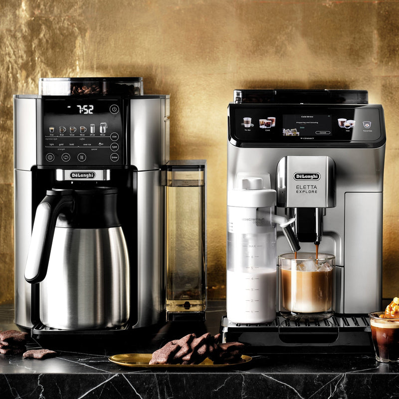 De'Longhi Eletta Explore Fully Automatic Espresso Machine with Cold Brew ECAM45086S