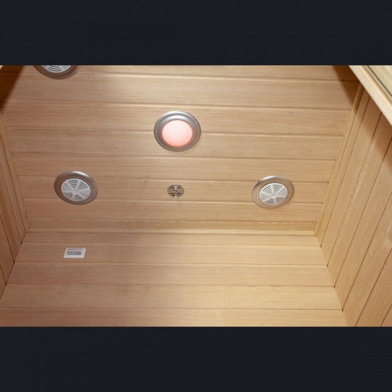 Sauna Hammam BOREAL® DIFFUSION 120 INFRARED SAUNA - 2 SEATER FULL SPECTRUM - 120X100 - MK53014884