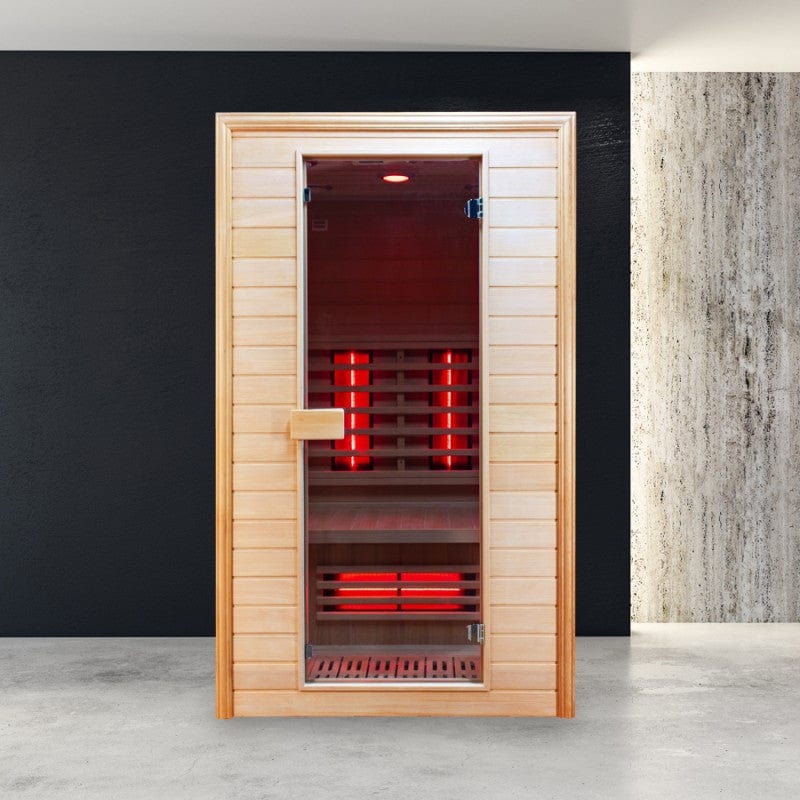 Sauna Hammam BOREAL® DIFFUSION 120 INFRARED SAUNA - 2 SEATER FULL SPECTRUM - 120X100 - MK53014884