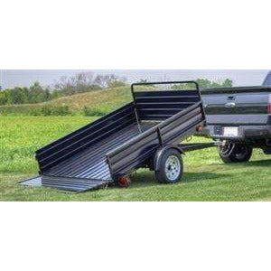 DK2 5FT X 7FT Single Axle Utility Trailer Kit, Black - MMT5X7