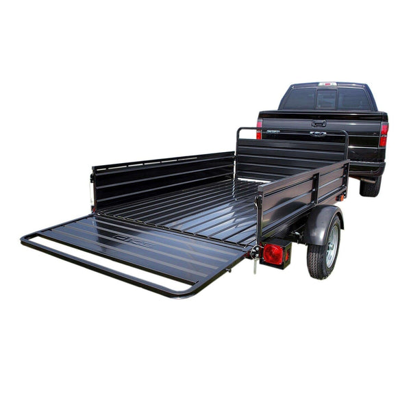 DK2 5FT X 7FT Single Axle Utility Trailer Kit, Black - MMT5X7