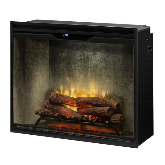 Dimplex 36 Revillusion Portrait Built-In Electric Insert Weathered Concrete X-RBF36PWC