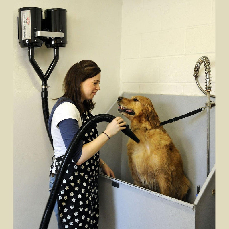 Metrovac Air Force Twin Turbo Velocity Wall Mount Dryer for Dogs & Pets - MV-114-142591