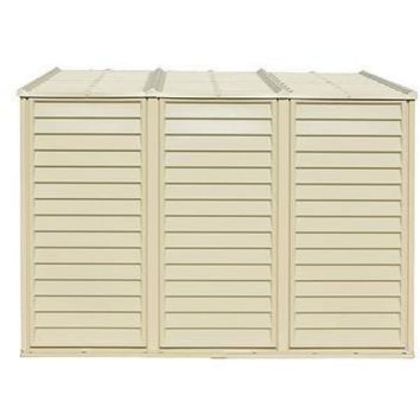 Duramax 4'x8' SideMate Shed with Foundation 06625 - Outdoor Storage - Backyard Provider