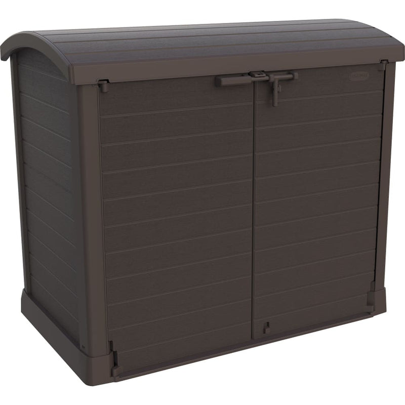 Duramax Storeaway Arc Lid 1200L Brown 86632 - Backyard Provider