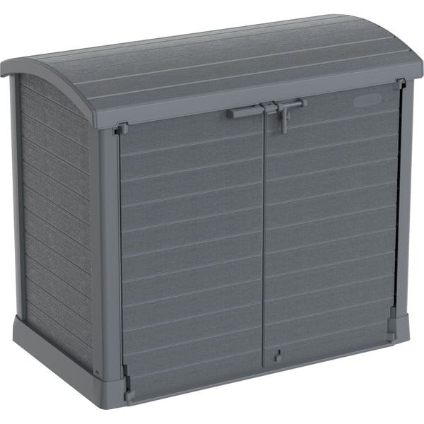 Duramax Storeaway Arc Lid 1200L Gray 86633 - Backyard Provider