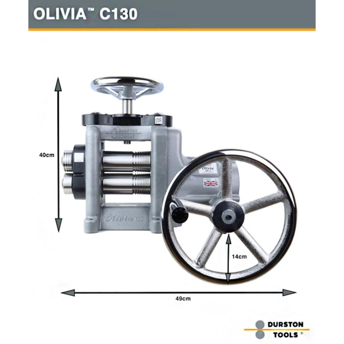 Durston Olivia C130 Combo Rolling Mill With 50-1 Reduction Gear - 1035