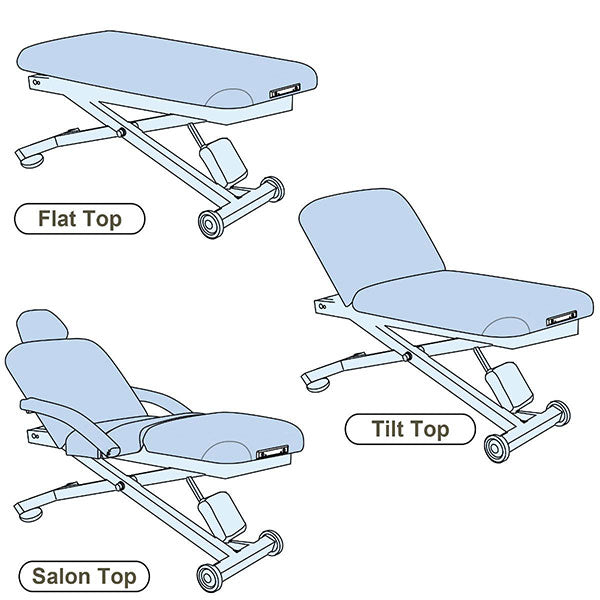 Earthlite Ellora Electric Lift Salon Massage Table Package