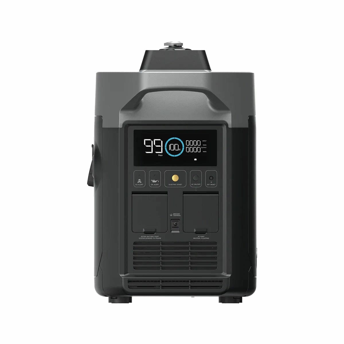 EcoFlow Delta Max 2000 Power Station + 1x 1800W Dual Fuel Smart Generator - DM2000-DG200