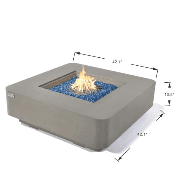 Elementi Plus Lucerne Fire Table OFG419LG - In Stock