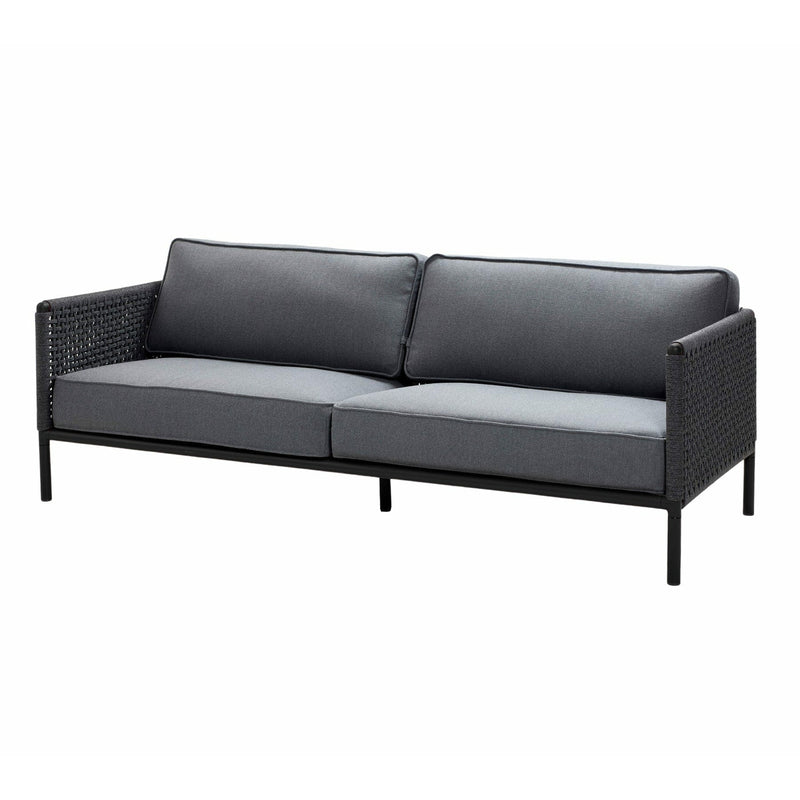 Cane-Line Encore 3-seater Sofa - 5570ALAIG