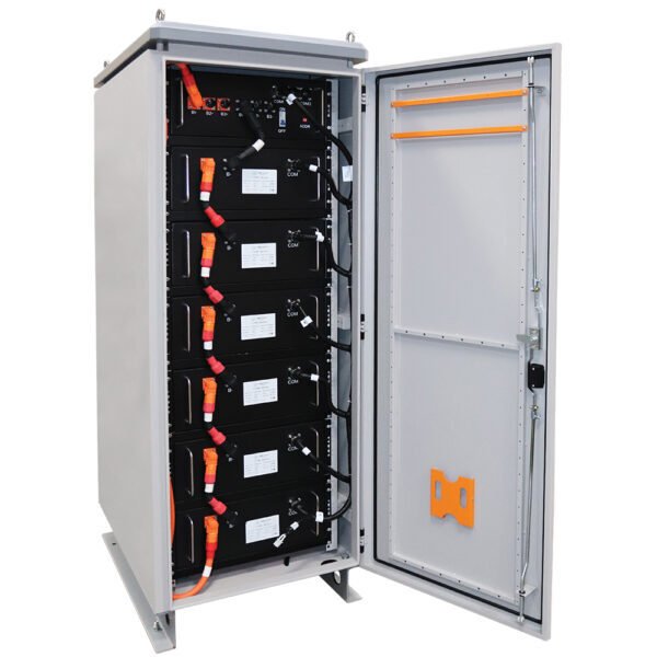 Aims Power Lithium Battery Cabinet 230VDC 96AMPS 22,114 Watt Hours! SLAVE