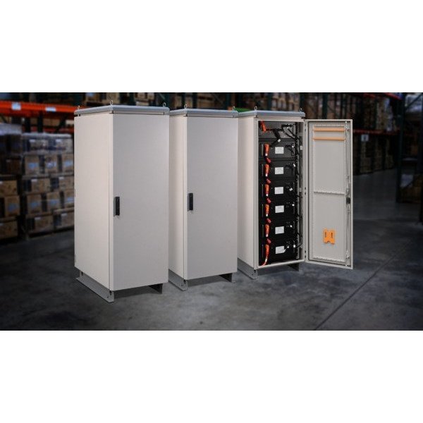 Aims Power Lithium Battery Cabinet 230VDC 96AMPS 22,114 Watt Hours! SLAVE