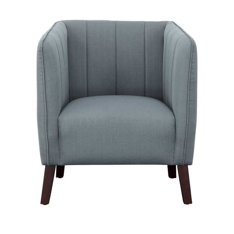 Coast2Coast Home Studio Accent Chair Blue Green / Espresso - 90307