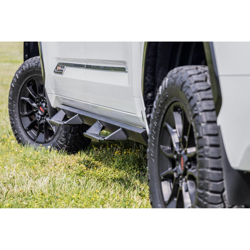 ROUGH COUNTRY AL2 SIDE DROP STEPS | 2022-2024 TOYOTA TUNDRA - AL422004