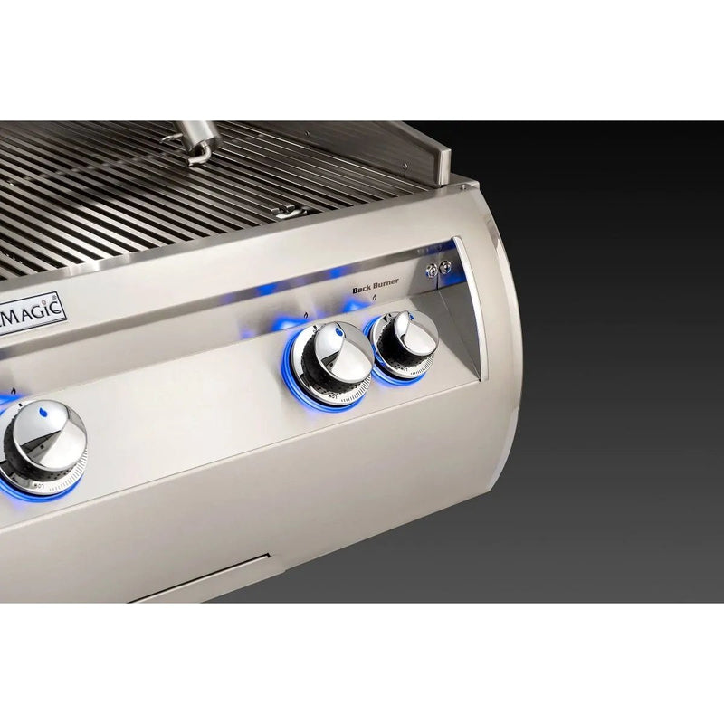 Fire Magic 24" Built-In Propane Gas Grill with Rotisserie and Analog Thermometer in Stainless Steel - A430I-8EAP