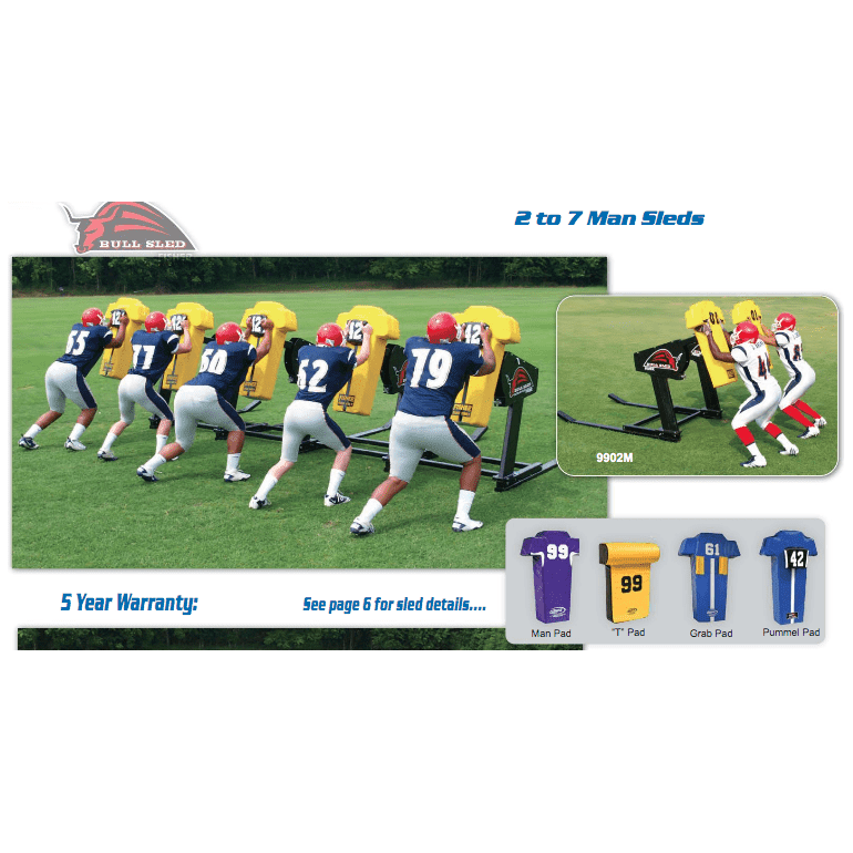 Fisher Athletic Bull Football Blocking Sleds