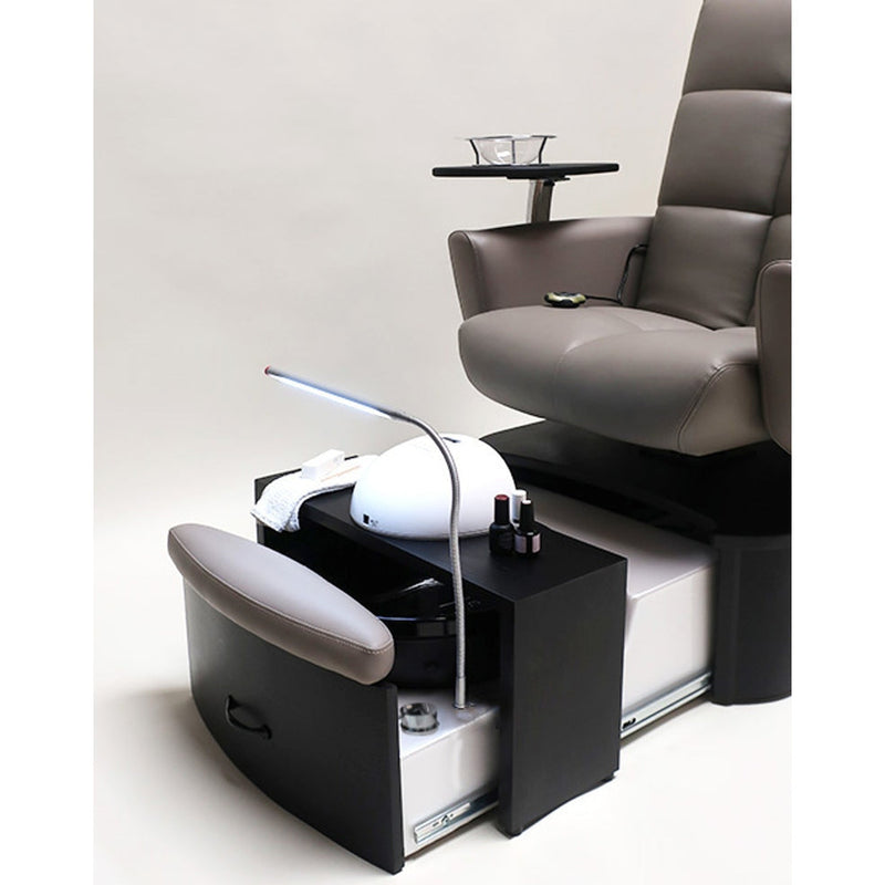 Belava Impact Pedicure Chair with Plumbing - CH-IMP-PL-TBK